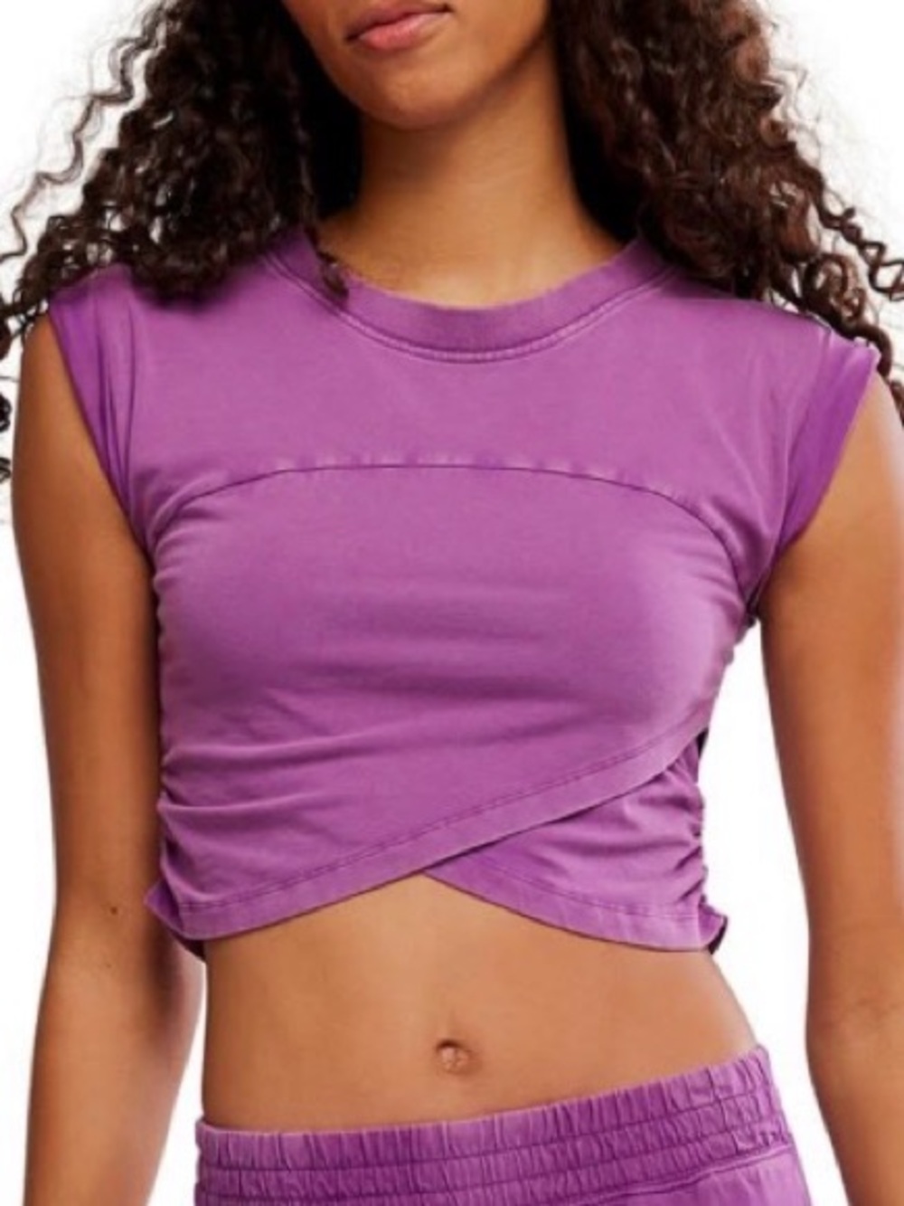 Free People Movement Hot Shot Crossover Top NWT